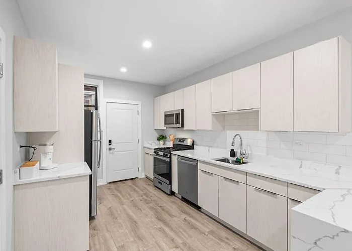 Apartamento Rogers Park Retreat 3br +parking Near Evanston -